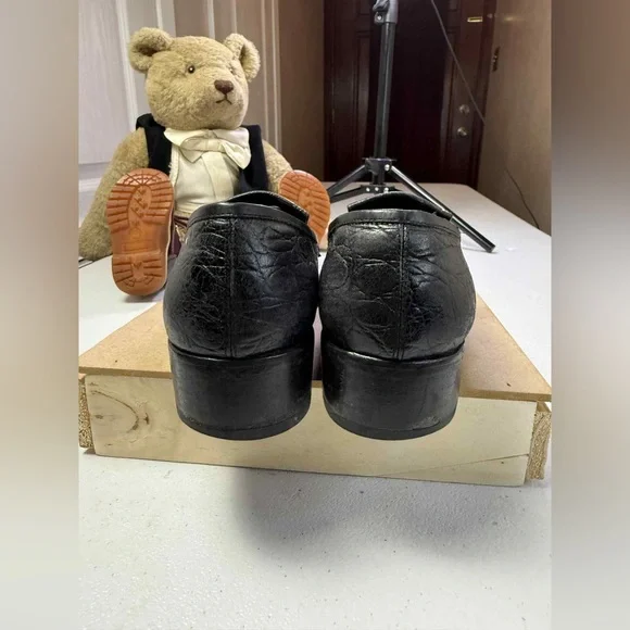 Salvatore Ferragamo Black Loafers - Picture 14 of 16